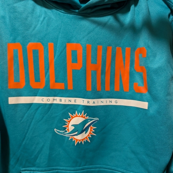 Miami Dolphins Men's Hoodie NFL Combine Training, Size Medium - Picture 5 of 7